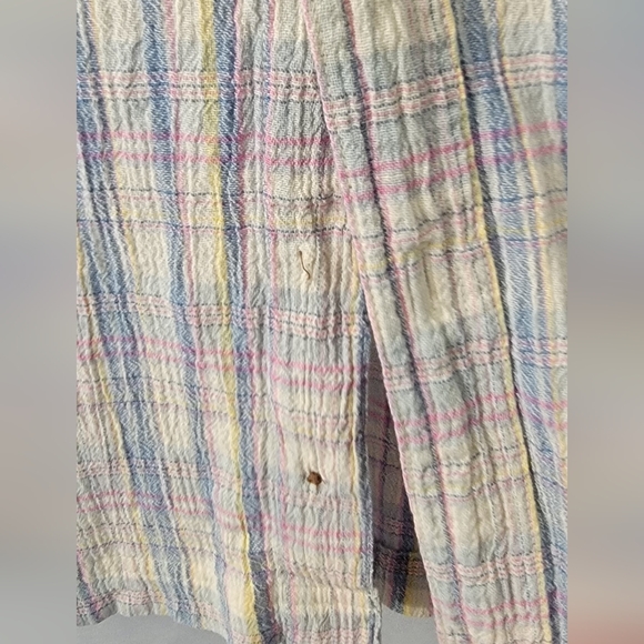 Patagonia Mens Short Sleeve Plaid Shirt Size L - Picture 6 of 8